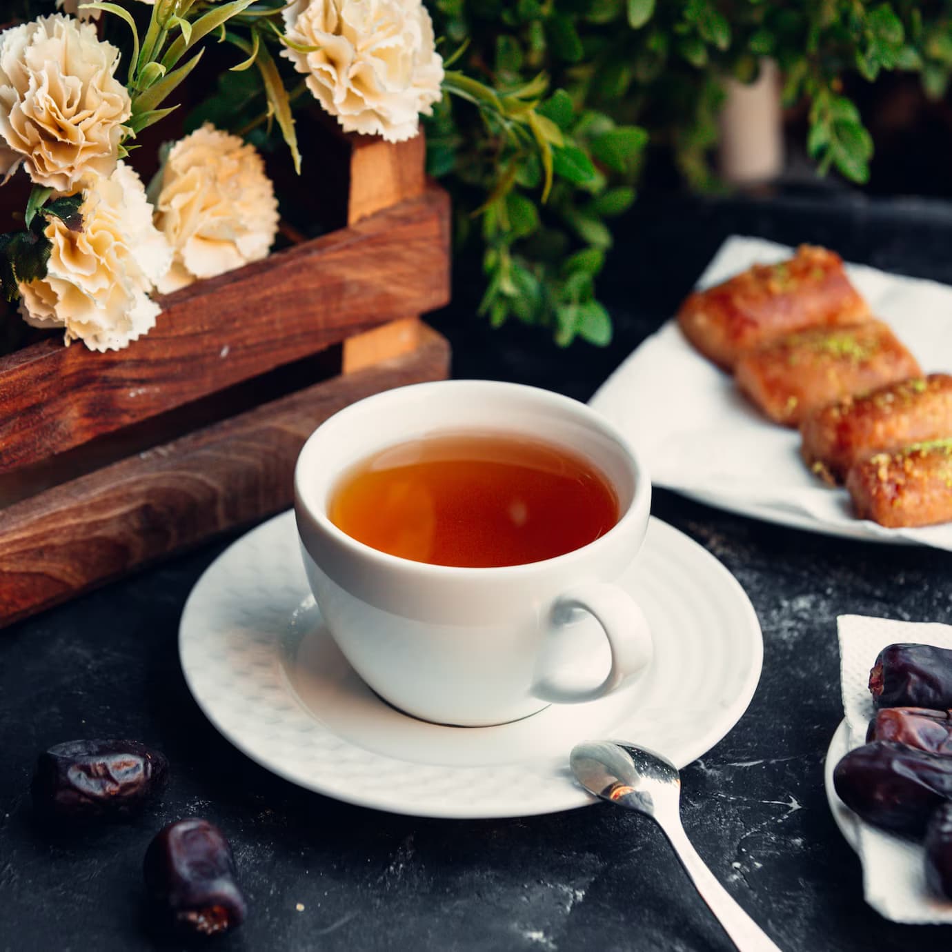 Cup tea with delight